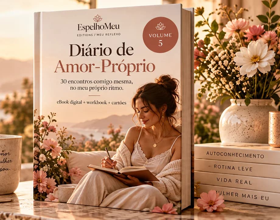 Capa de Diário de Amor-Próprio — 30 Encontros Comigo